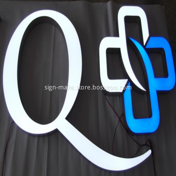 3D Epoxy Resin LED Letters Signs